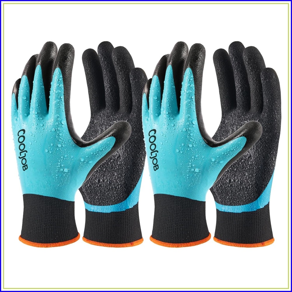 Gardening Glove Waterproof - Waterproof Gardening Work Gloves with Grip