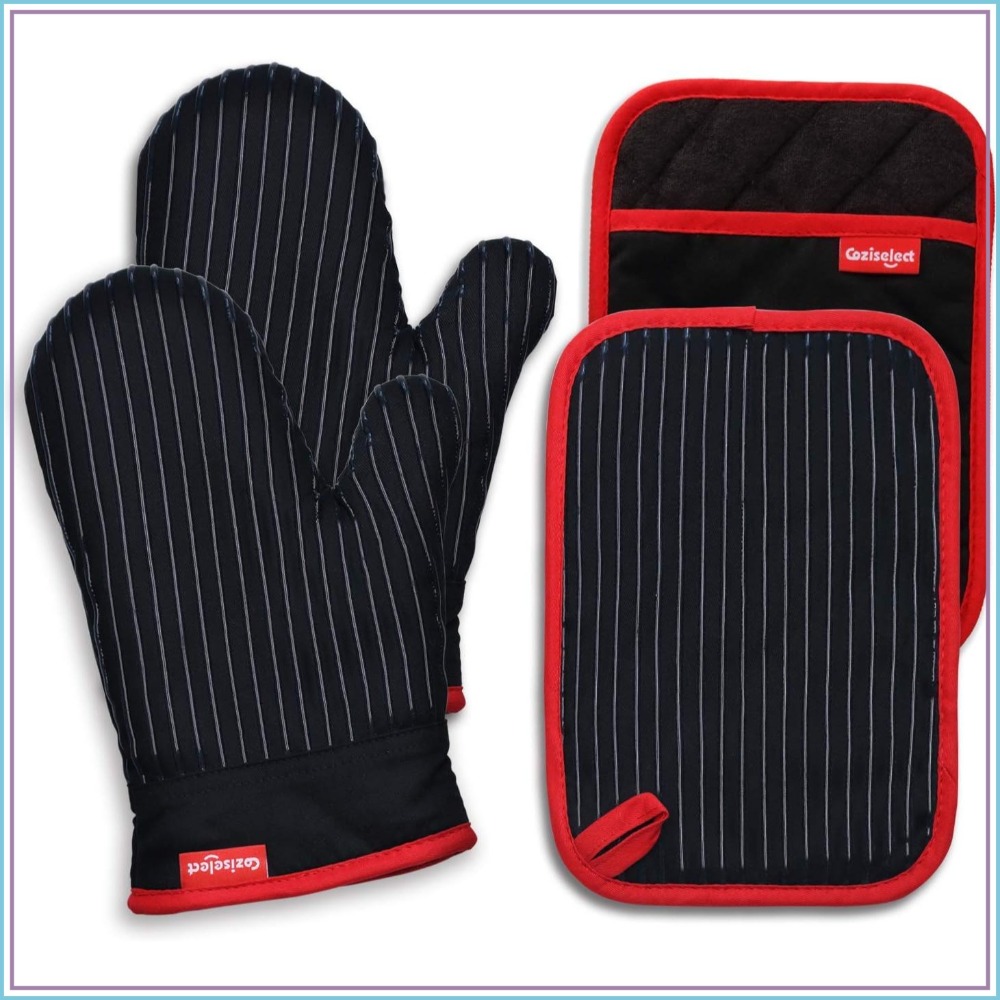 Heat Resistant Glove - Heat Resistant Oven Mitts and Pot