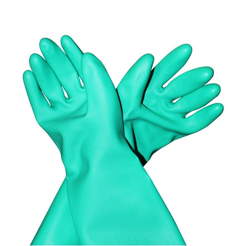 8Pieces/4 Pairs Oil-proof Long – обзор и цена Nitrile Mechanic Glove