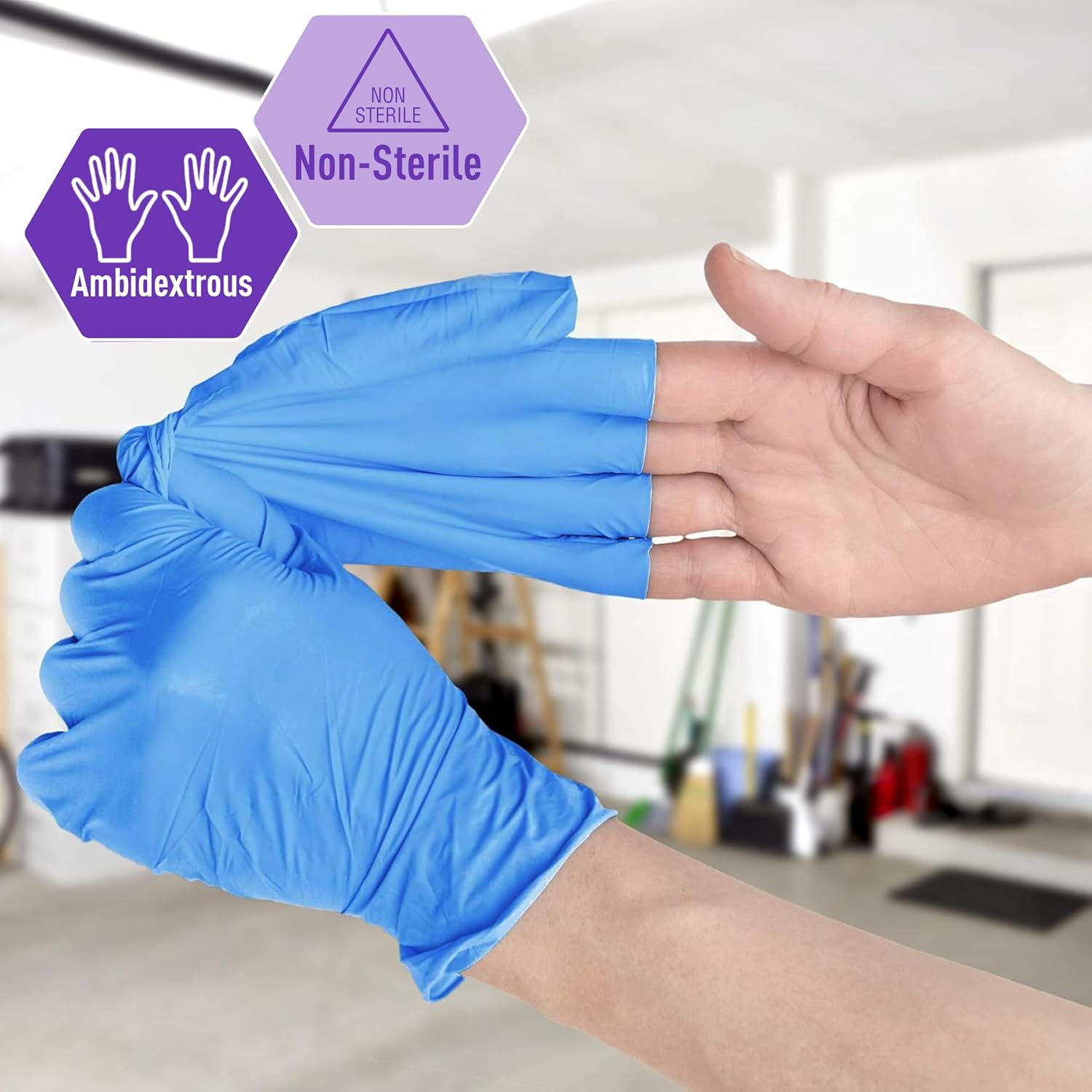 Nitrile/Vinyl Blend Exam Glove – обзор и цена Latex Disposable Glove