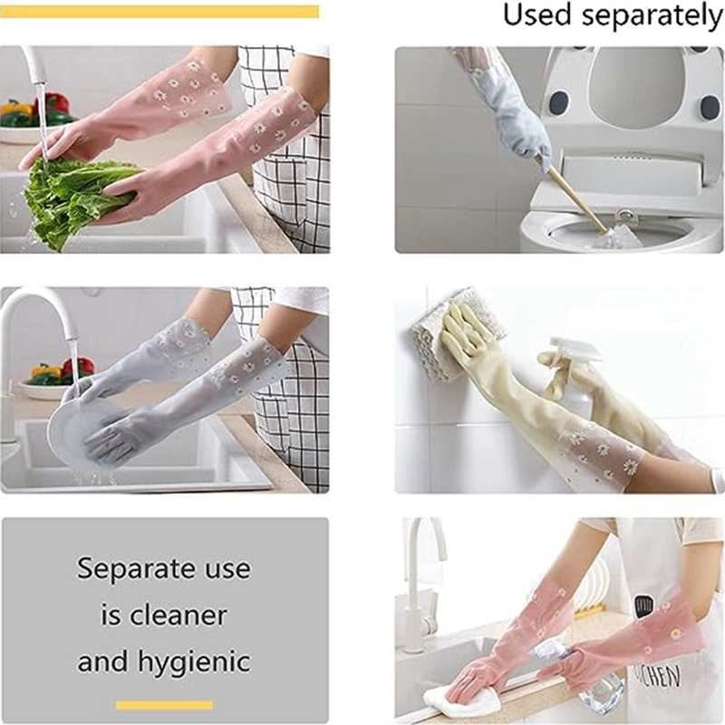 Dishwashing Cleaning Gloves 3  – обзор и цена Rubber Glove Cleaning