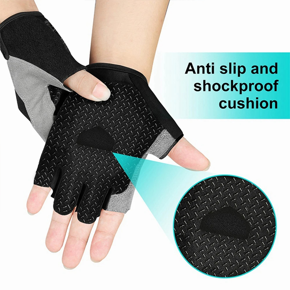 Non-Slip Half-Finger Training  – обзор и цена Workout Glove Gym