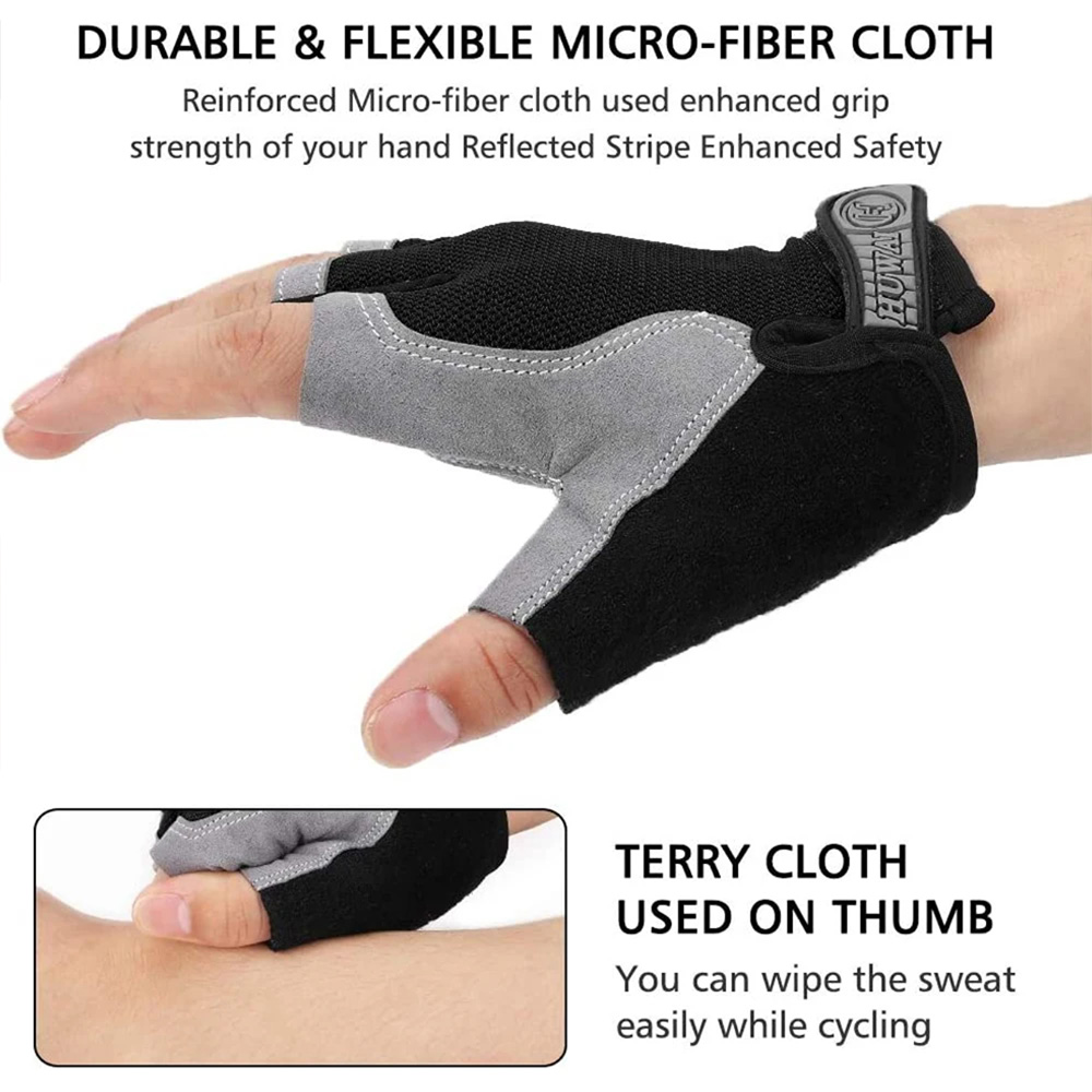Non-Slip Half-Finger Training  – обзор и цена Workout Glove Gym