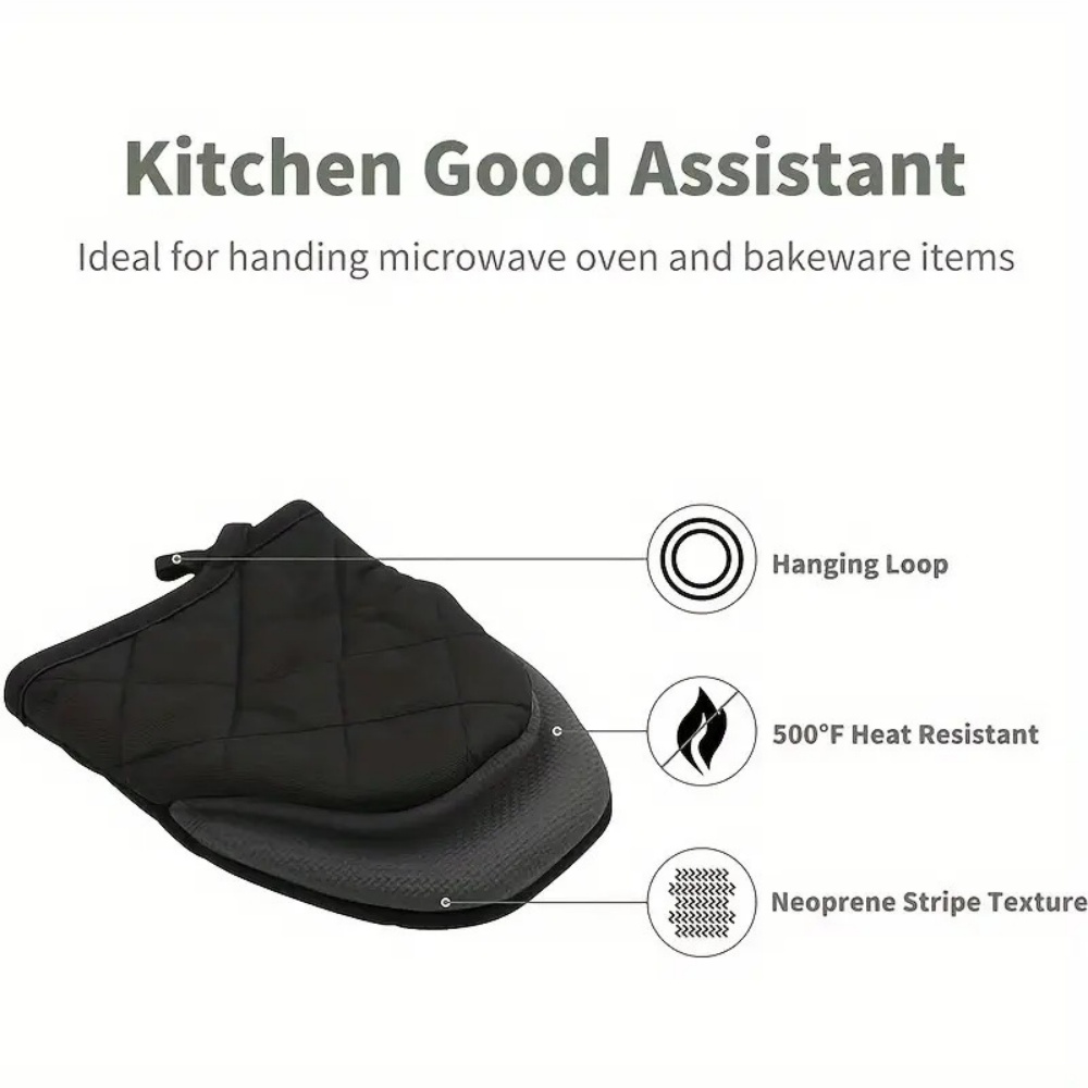 Oven Mitts 500°F Heat Resistan – обзор и цена Oven Mitt Silicone