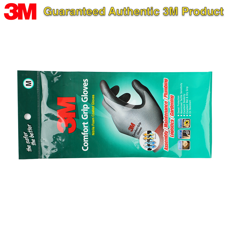 3M Work Gloves Comfort Grip We – обзор и цена Nitrile Mechanic Glove