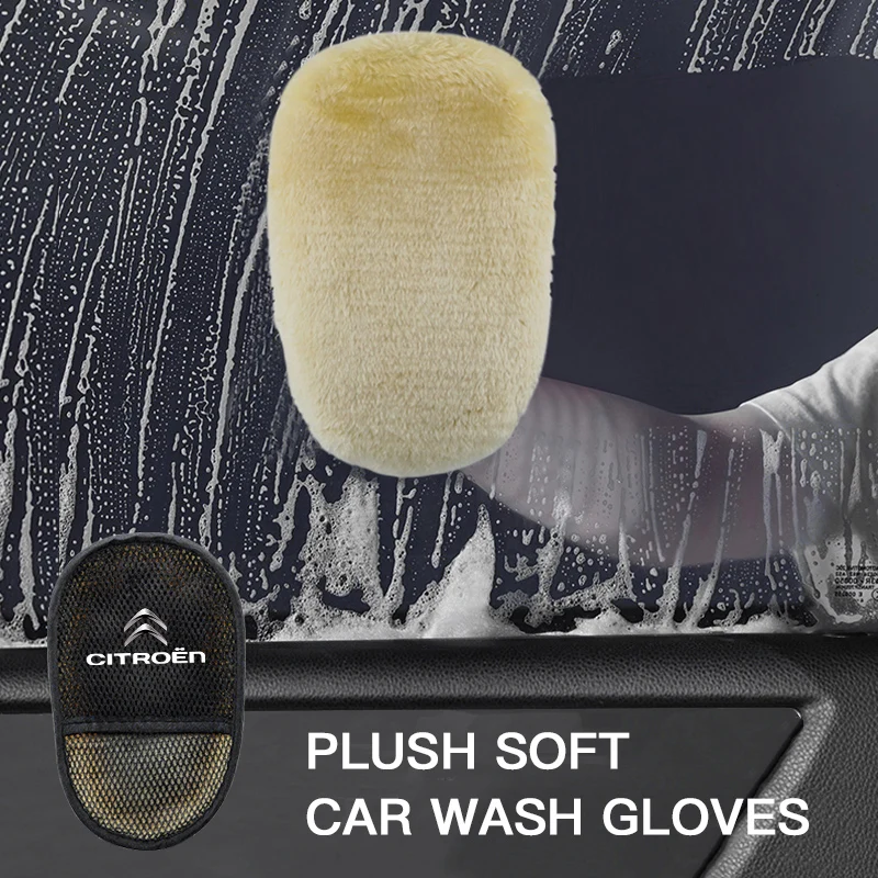 Car Sticker Car Wash Glove Woo – обзор и цена Rubber Glove Cleaning