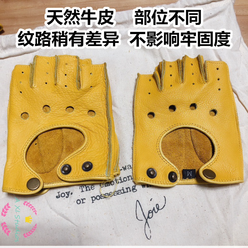 Motorcycle Retro Locomotive Ri – обзор и цена Leather Driving Glove