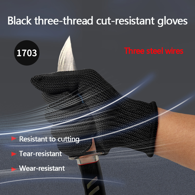 Anti-cut gloves, Grade 5, thre – обзор и цена Cut Resistant Glove