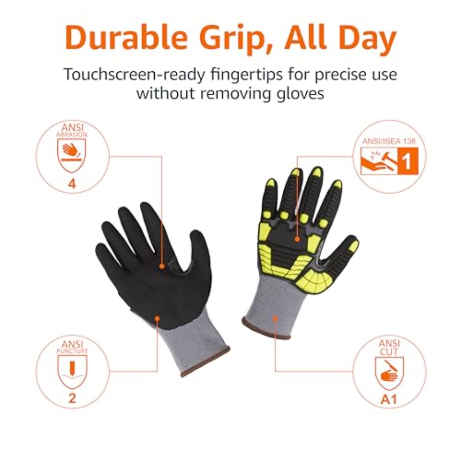 Safety work gloves for industr – обзор и цена Work Glove Impact