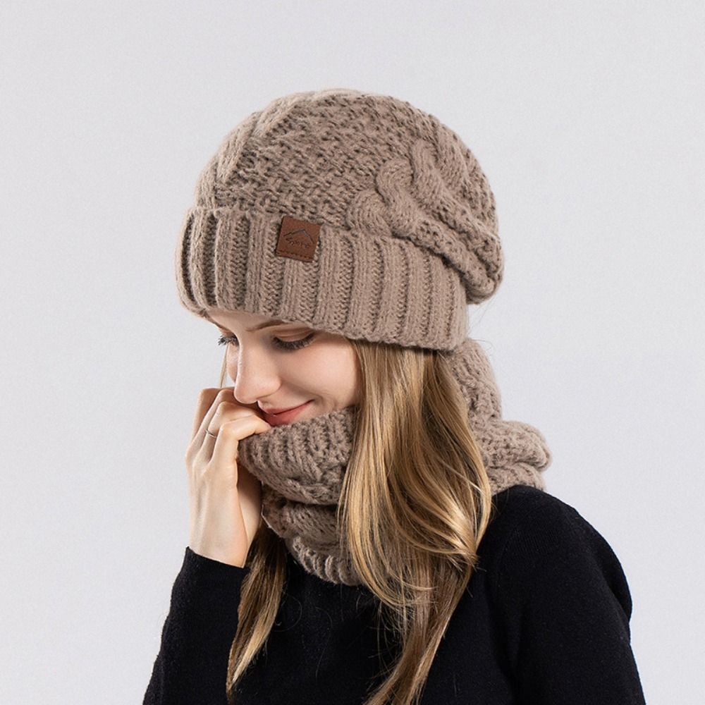 Soft Winter Beanie Hat Scarf S – обзор и цена Wool Glove Lined