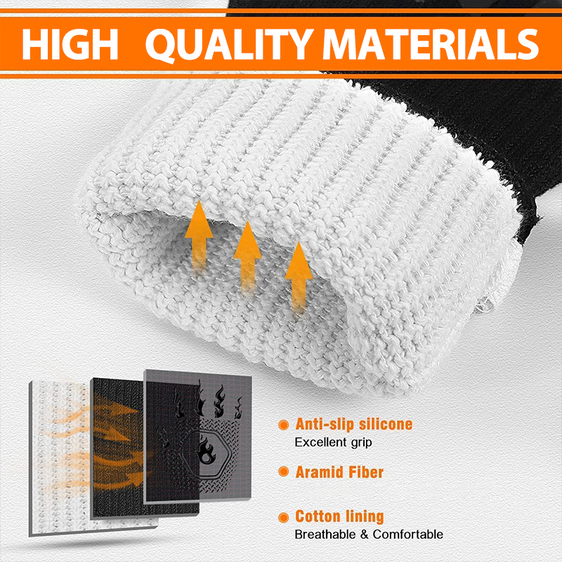 1 Pair Oven Gloves, Oven Mitts – обзор и цена Heat Resistant Glove