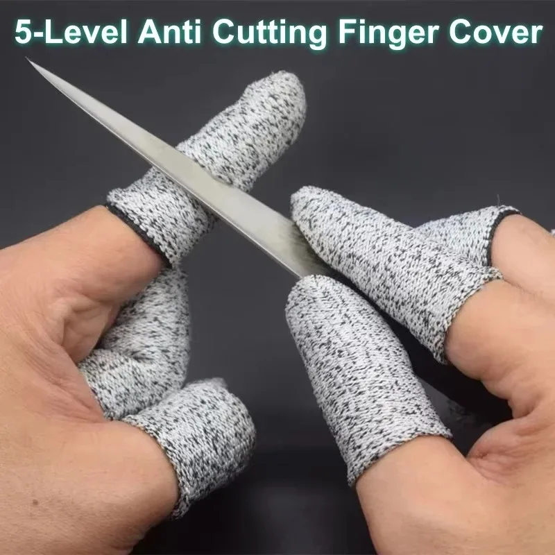 50PCS  Anti-Cut Finger Cots Pr – обзор и цена Cut Resistant Glove