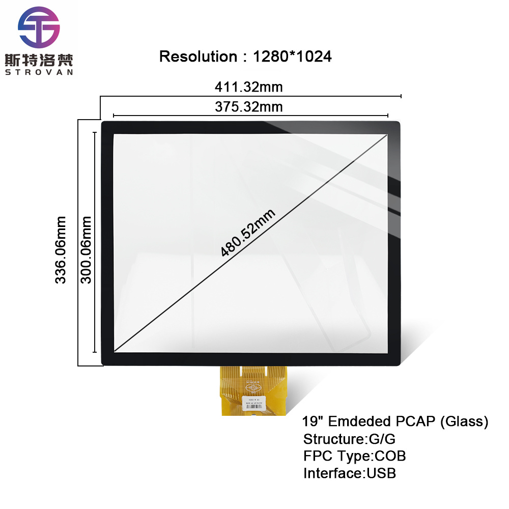 19 Inch PCAP  Screen Industria – обзор и цена Touchscreen Glove Capacitive