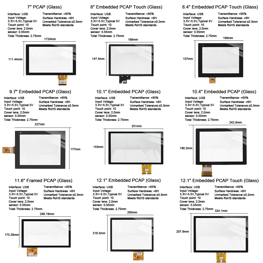 19 Inch PCAP  Screen Industria – обзор и цена Touchscreen Glove Capacitive