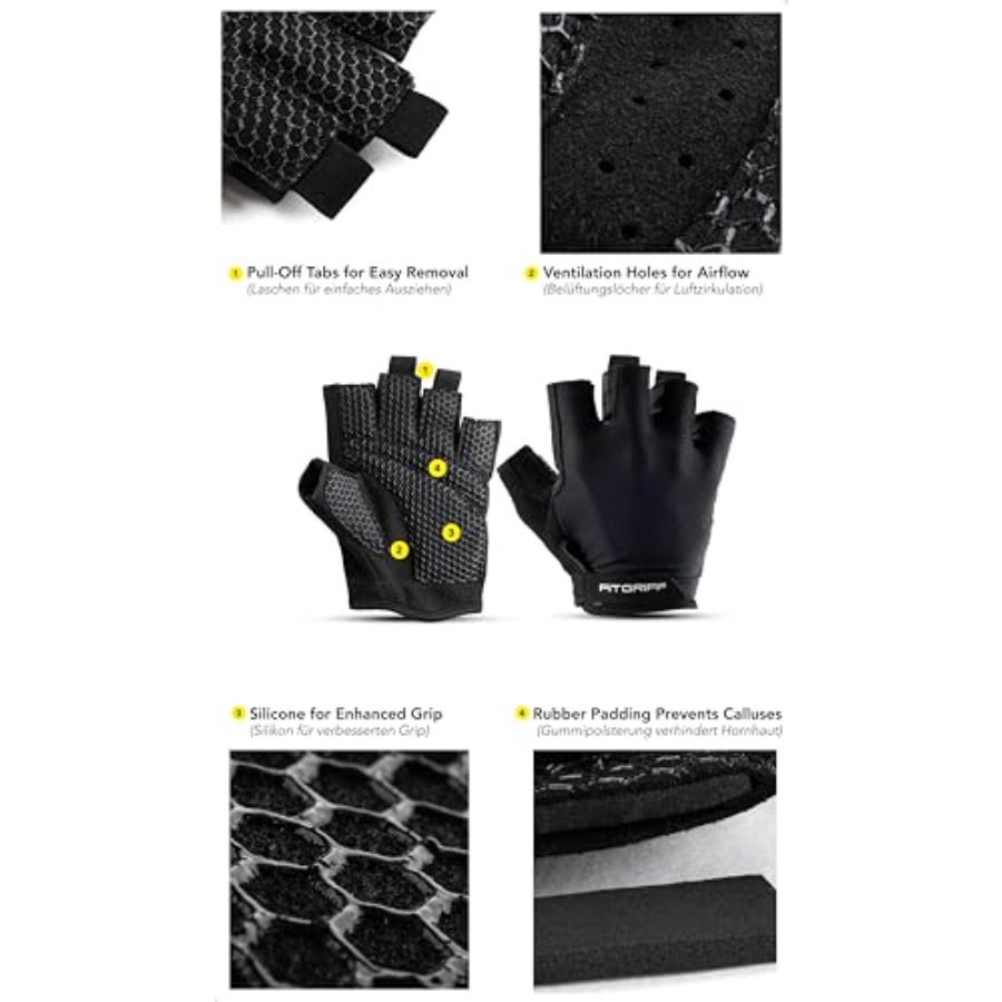 ® Workout Gloves Padded for Me – обзор и цена Workout Glove Gym