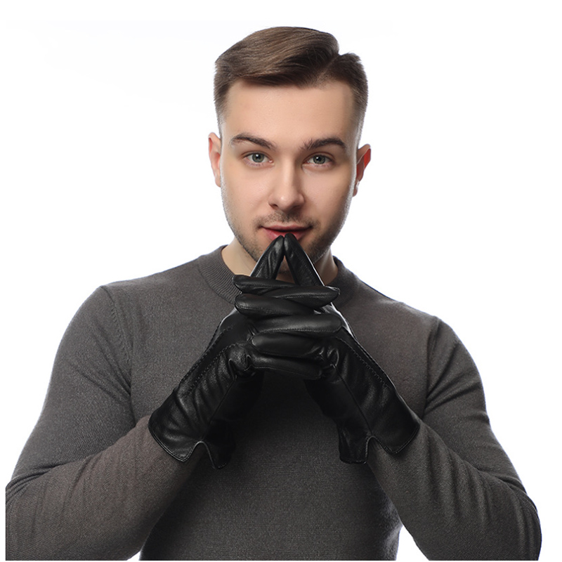 Winter Genuine Sheepskin Leath – обзор и цена Wool Glove Lined