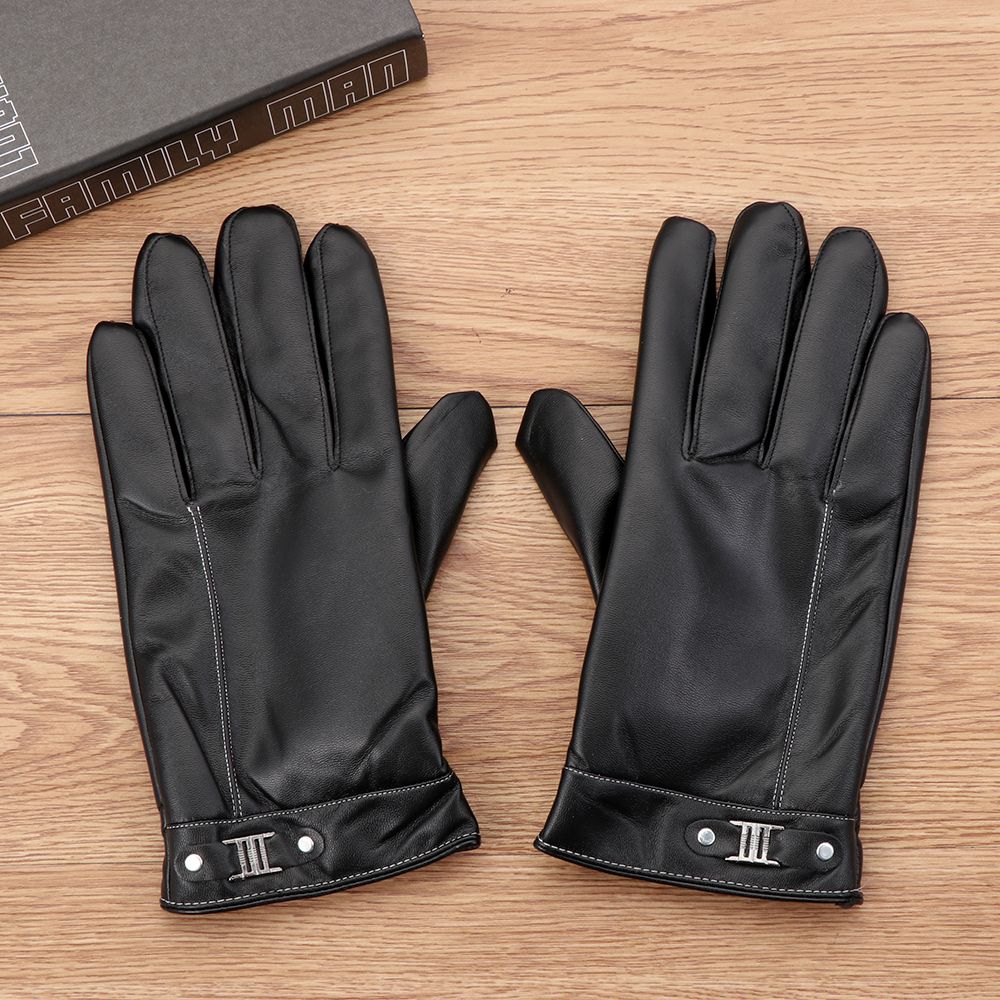 Men's Fleece Thermal Leather G – обзор и цена Leather Driving Glove
