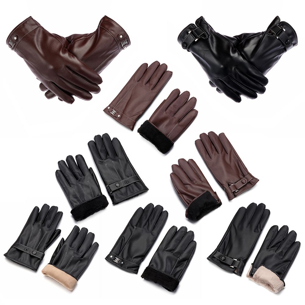 Men's Fleece Thermal Leather G – обзор и цена Leather Driving Glove