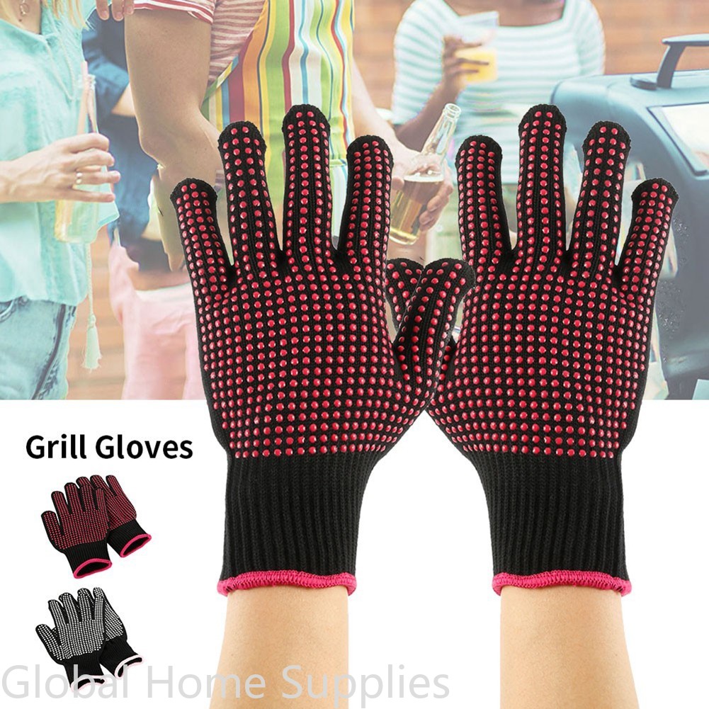 Barbecue Anti-scald Gloves Mic – обзор и цена Oven Mitt Silicone