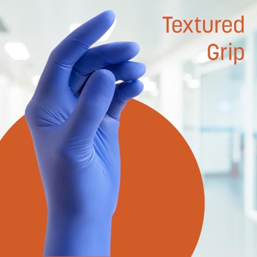 Caring Nitrile Exam Gloves, Bl – обзор и цена Exam Glove Nitrile