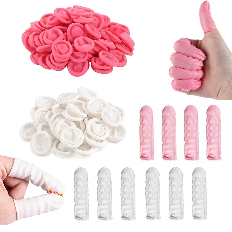 100/200PCS Disposable Finger C – обзор и цена Latex Disposable Glove