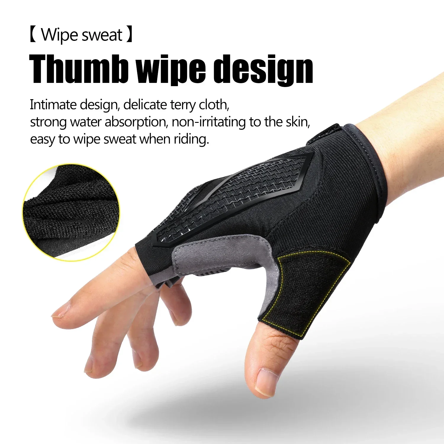 Anti Slip Shock Breathable Hal – обзор и цена Workout Glove Gym