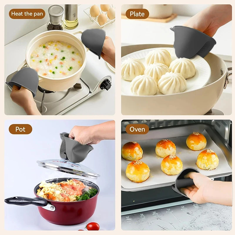 2pcs Mini Oven Gloves Silicone – обзор и цена Oven Mitt Silicone