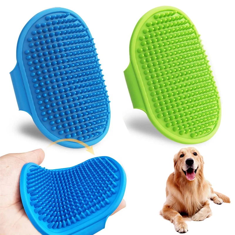 Pet Cleaning Brush Dog Cats Ba – обзор и цена Rubber Glove Cleaning