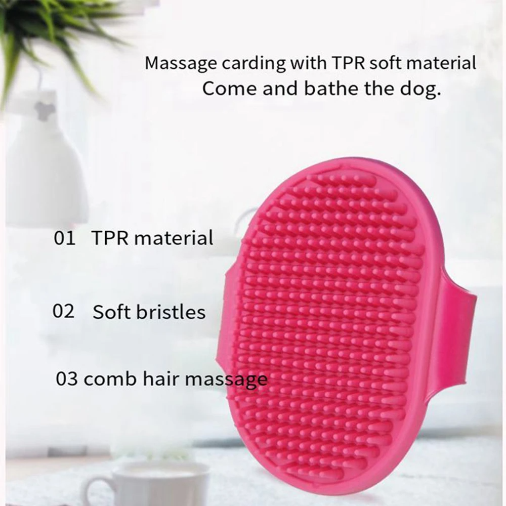 Pet Cleaning Brush Dog Cats Ba – обзор и цена Rubber Glove Cleaning