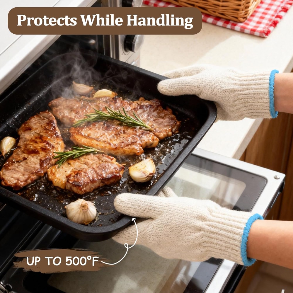 Heat Resistant Gloves - 932°F  – обзор и цена Heat Resistant Glove