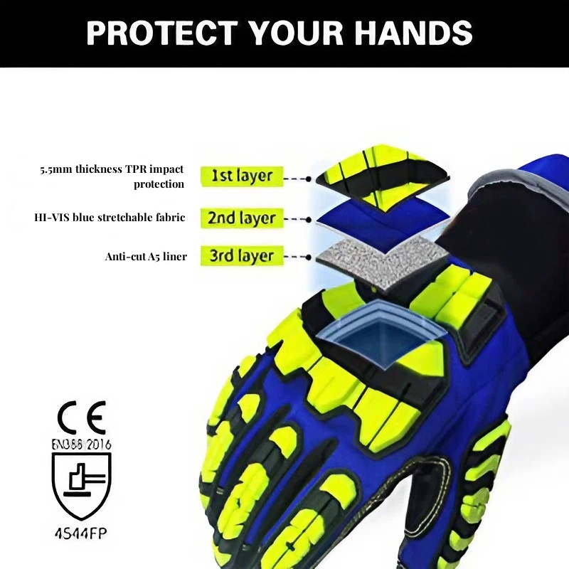 XYEHS ANSI CUT A5 Rescue Extri – обзор и цена Work Glove Impact