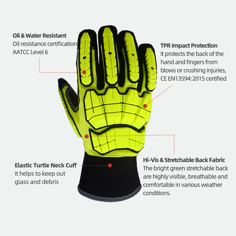 XYEHS ANSI CUT A5 Rescue Extri – обзор и цена Work Glove Impact