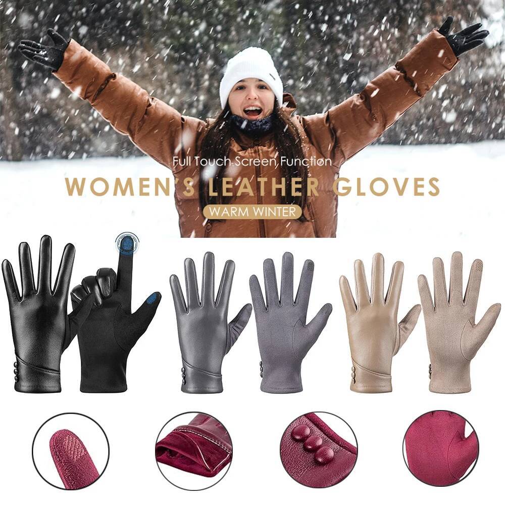 Women Gloves Touch Screen Wool – обзор и цена Wool Glove Lined