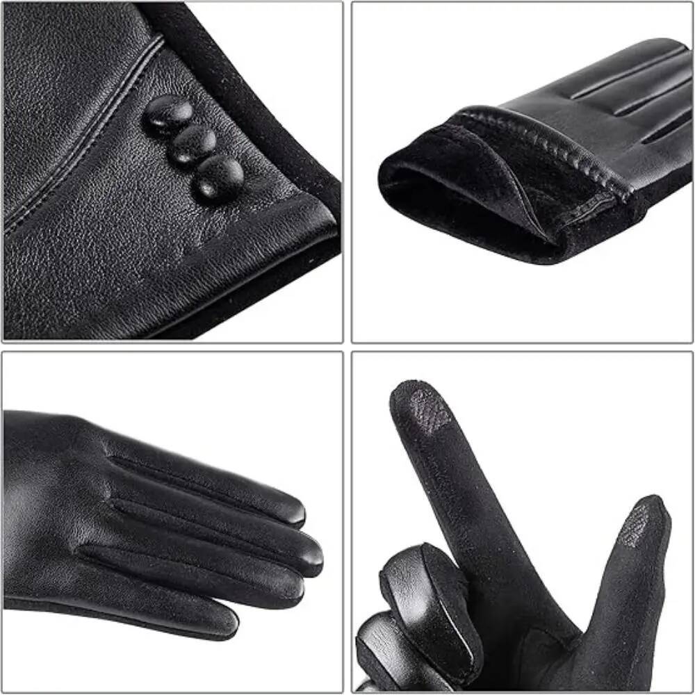 Women Gloves Touch Screen Wool – обзор и цена Wool Glove Lined