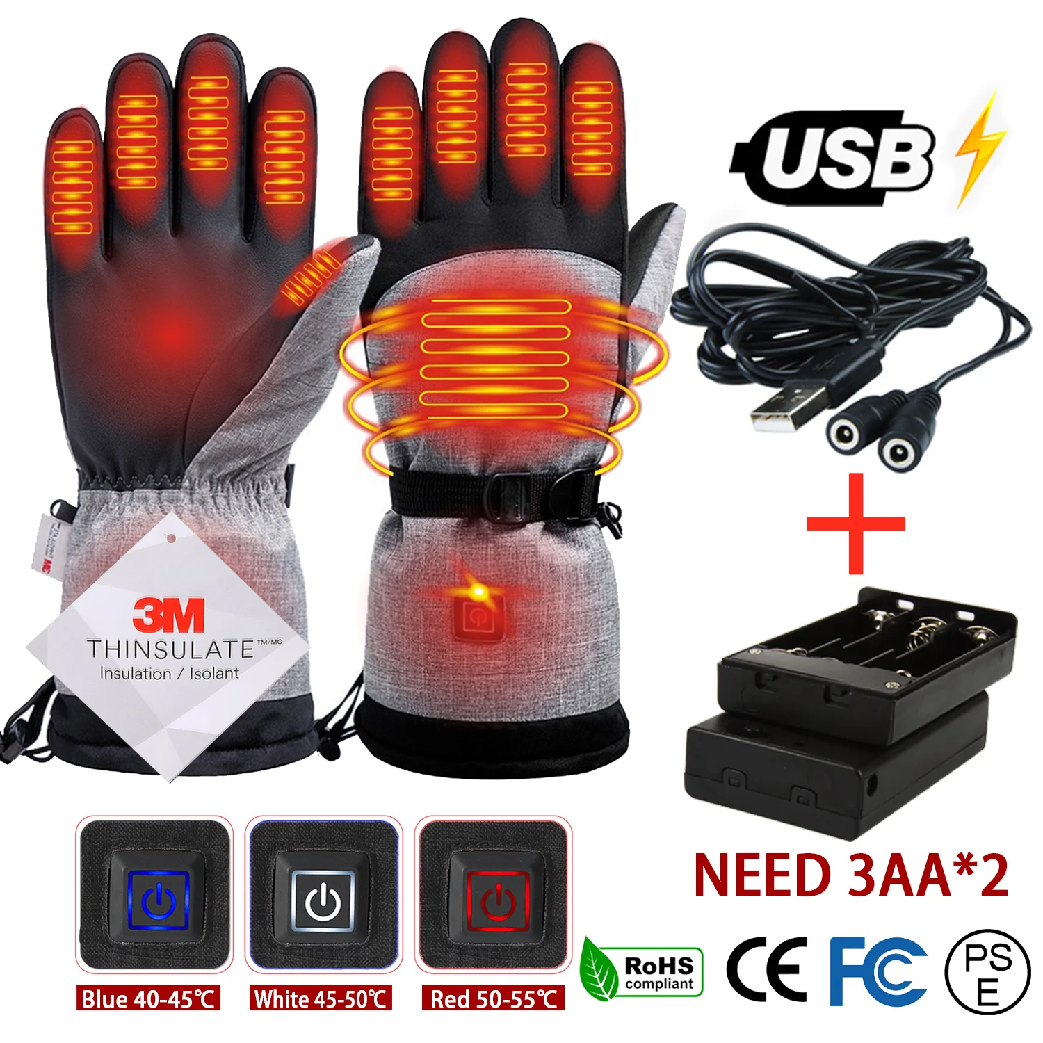 Winter Gloves 3M Cotton Heatin – обзор и цена Winter Glove Insulated