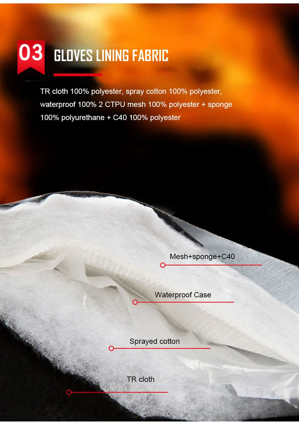 Winter Gloves 3M Cotton Heatin – обзор и цена Winter Glove Insulated