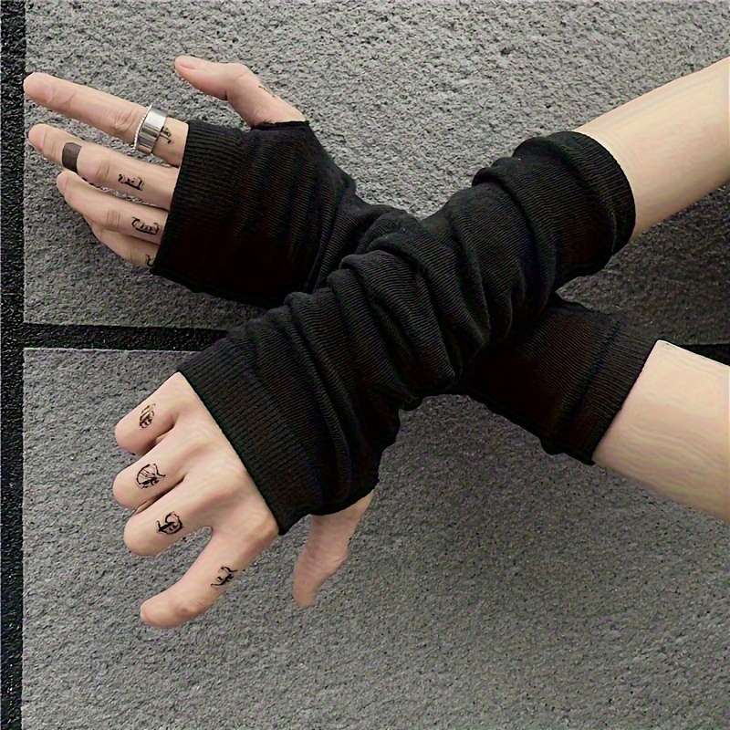 Fashion ninja arm cover, knitt – обзор и цена Fingerless Glove Knit