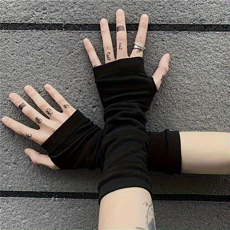 Fashion ninja arm cover, knitt – обзор и цена Fingerless Glove Knit