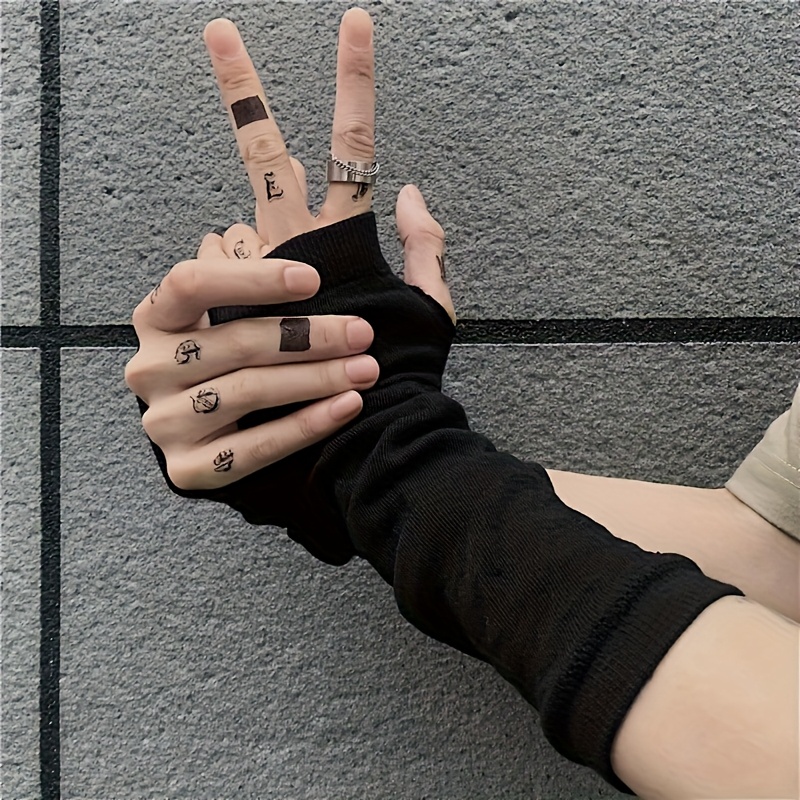 Fashion ninja arm cover, knitt – обзор и цена Fingerless Glove Knit