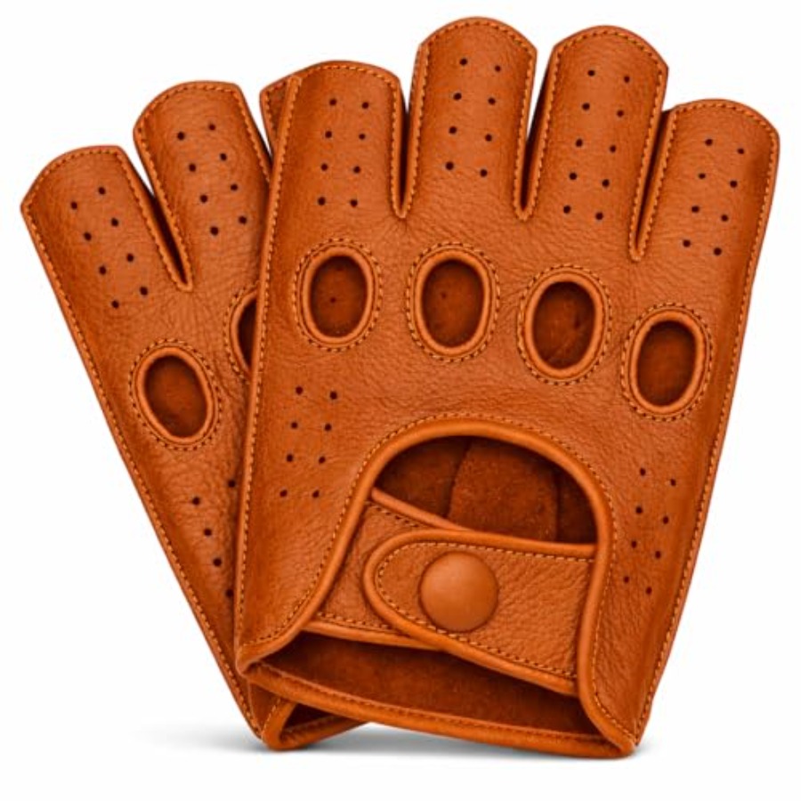 Mens fingerless leather drivin – обзор и цена Leather Driving Glove