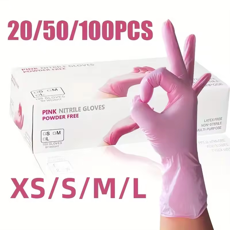 20/50/100PCS Pink Disposable G – обзор и цена Nitrile Mechanic Glove