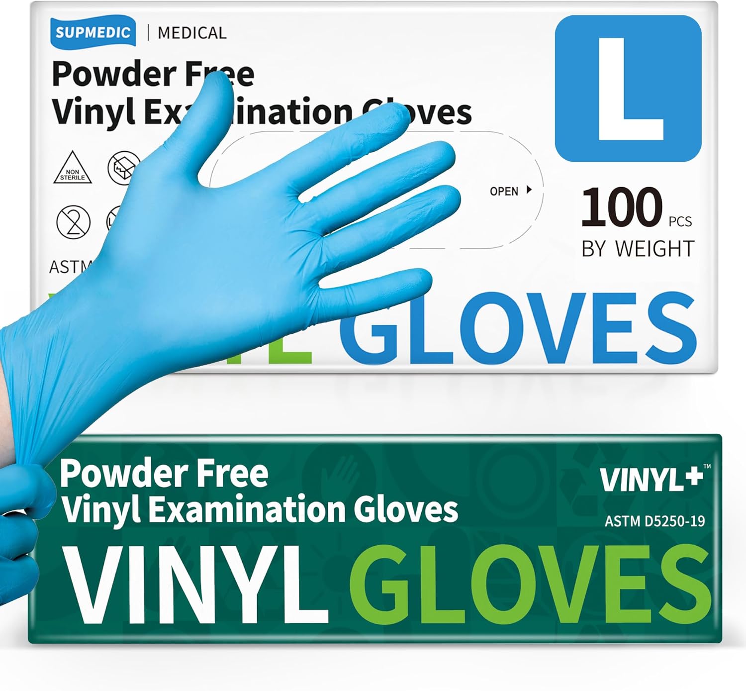 Disposable Vinyl Exam Gloves,  – обзор и цена Latex Disposable Glove
