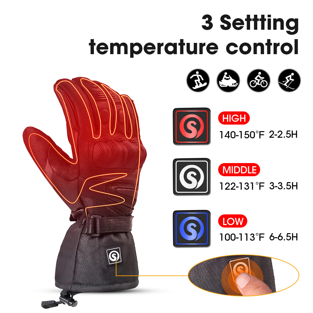 Snow Deer Winter Electric Heat – обзор и цена Heat Resistant Glove