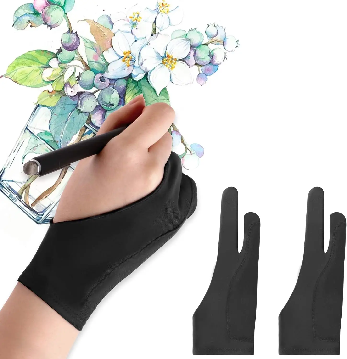S/M/L Anti-touch Gloves Two-Fi – обзор и цена Touchscreen Glove Capacitive