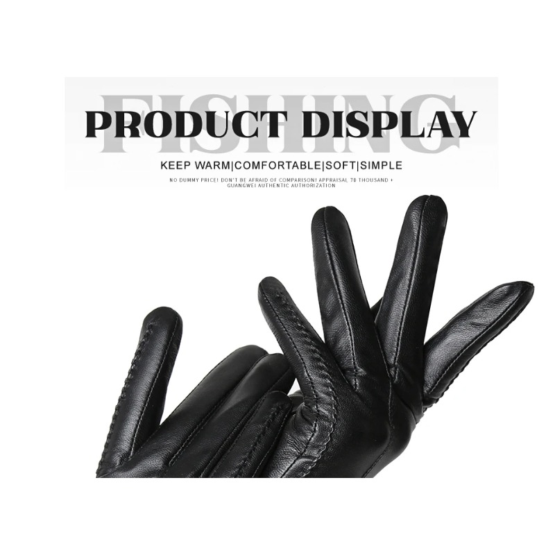 Women's Sheepskin Gloves Winte – обзор и цена Leather Driving Glove