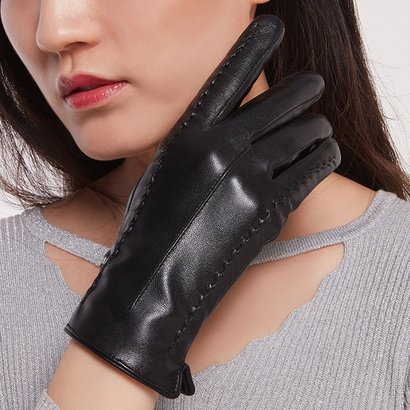 Women's Sheepskin Gloves Winte – обзор и цена Leather Driving Glove