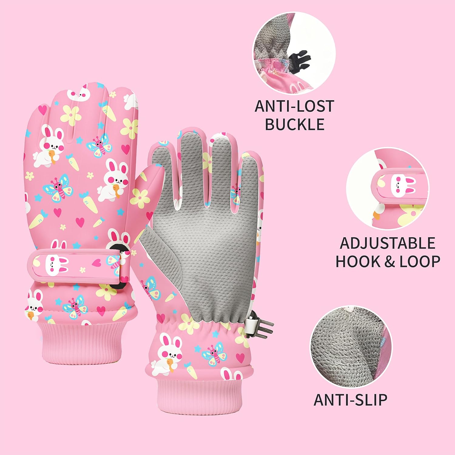 Kids Winter Snow Gloves, Water – обзор и цена Winter Glove Insulated