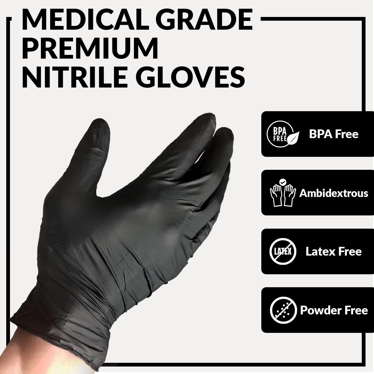 Nitrile Exam Gloves - Medical  – обзор и цена Exam Glove Nitrile