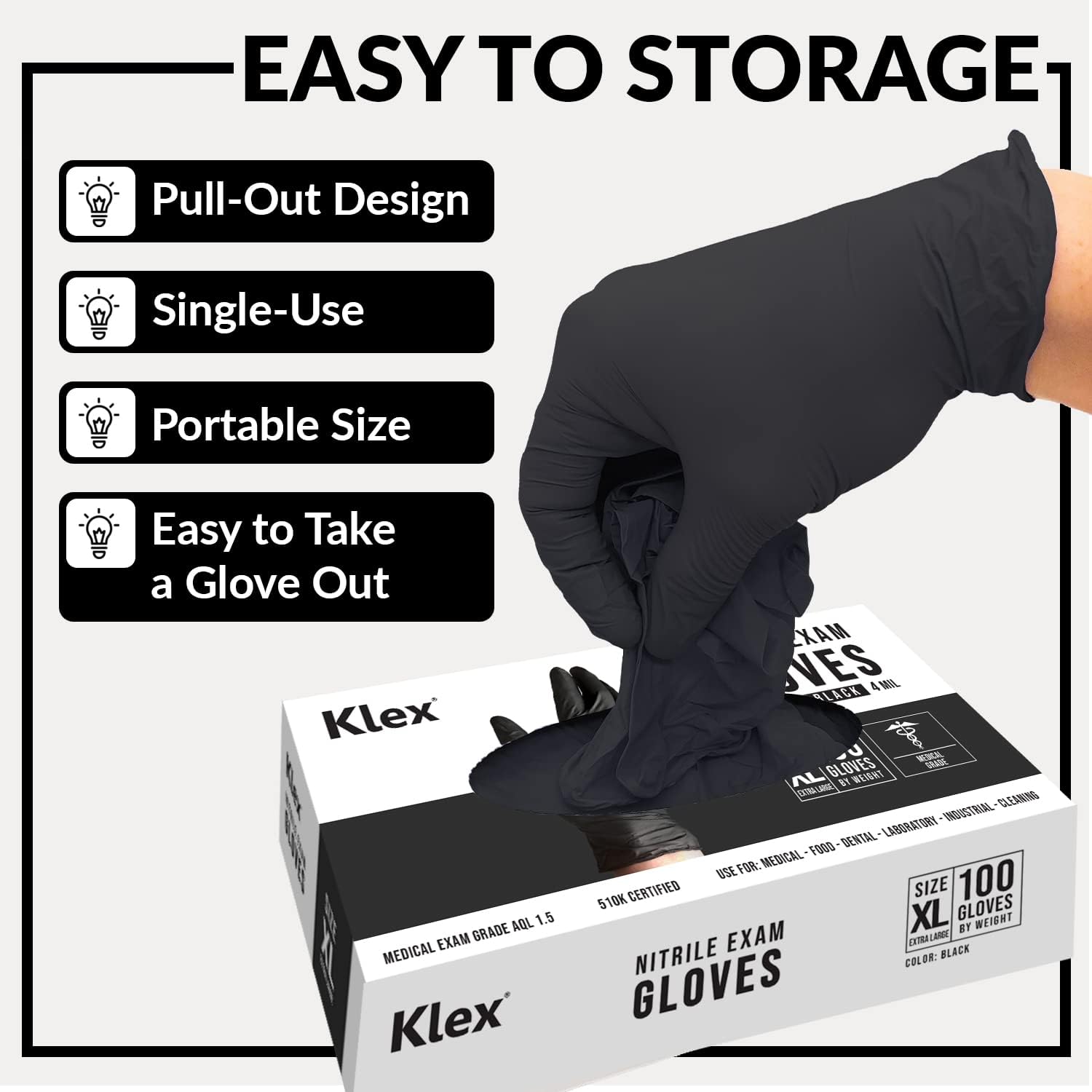 Nitrile Exam Gloves - Medical  – обзор и цена Exam Glove Nitrile
