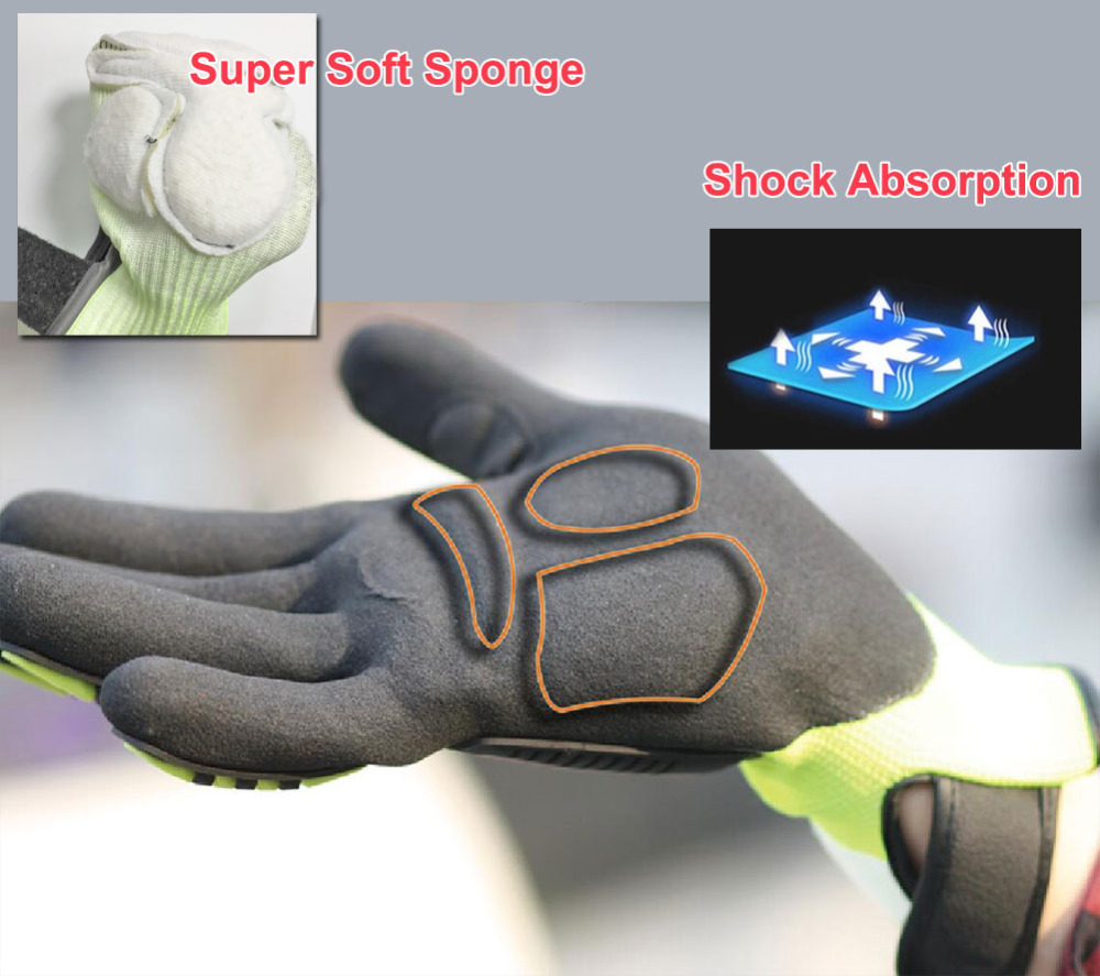 NMSafety High Quality Gloves S – обзор и цена Work Glove Impact